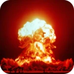 nuclear bomb 3d live wallpaper android application logo